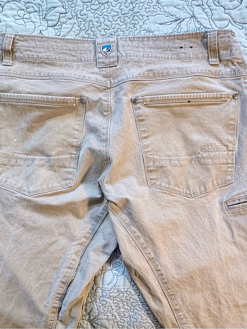 KÜHL RYDR Khaki Utility Hiking Work Pants Articulated Knee Men’s 34x30🧡 - Picture 5 of 12